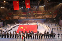 香港举行大型国际军乐汇演庆祝回归15周年